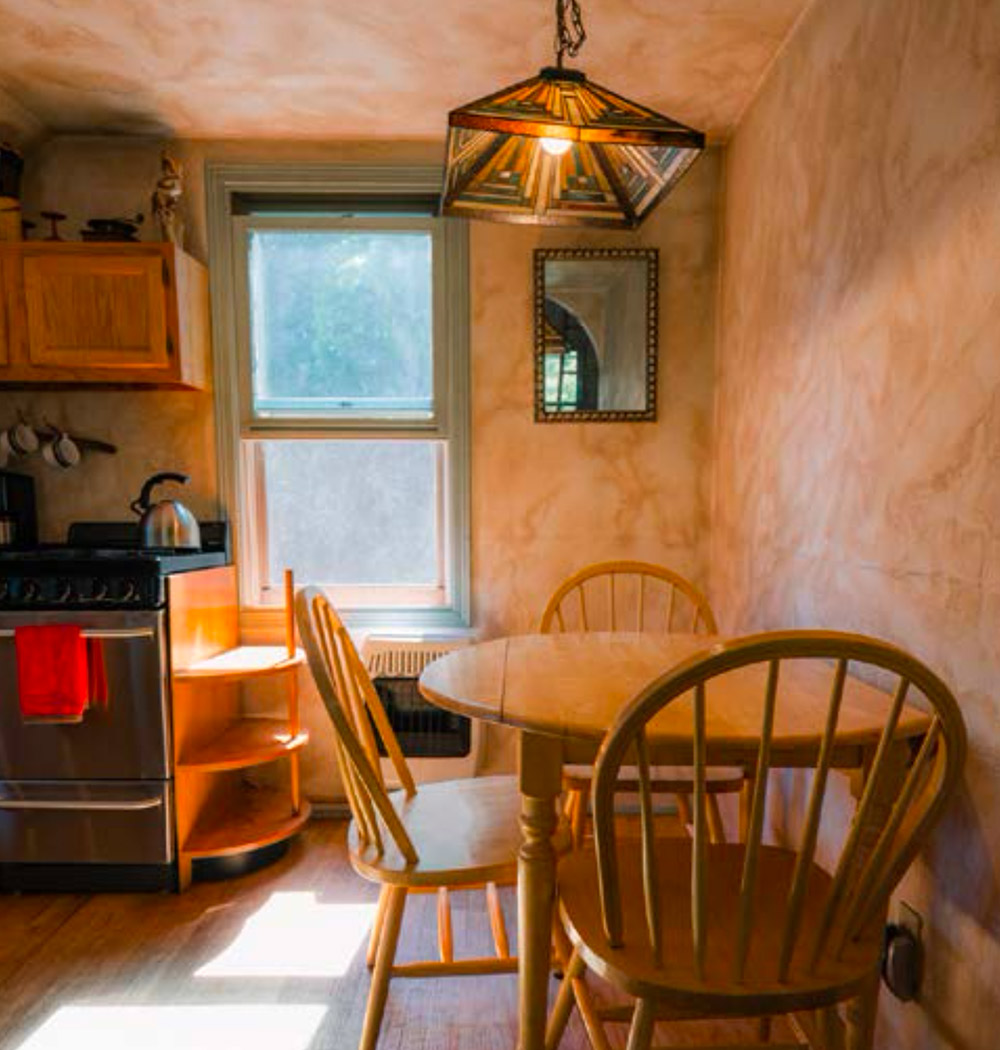 cropped view of the kitchen at The Homestead
