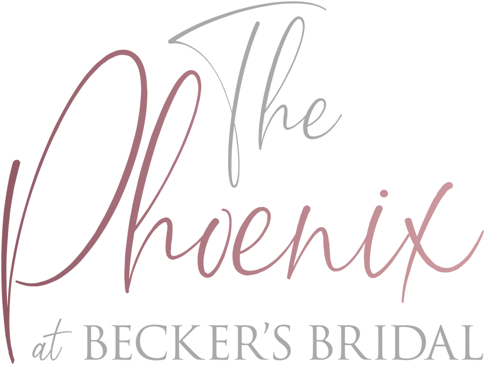 The Phoenix at Becker's Bridal typography