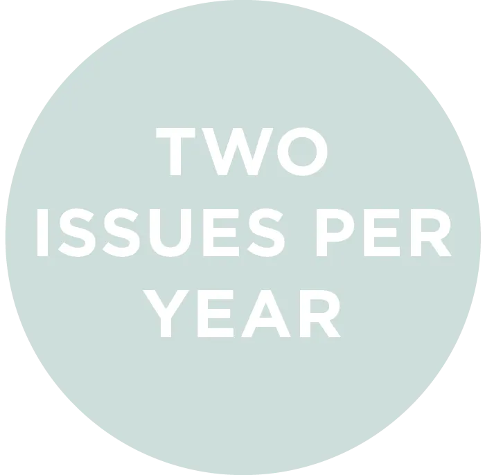 two issues per year