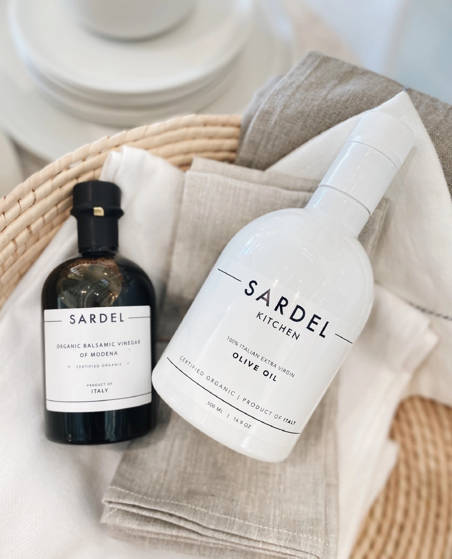 Sardel Olive Oil and Organic Balsamic Vinegar