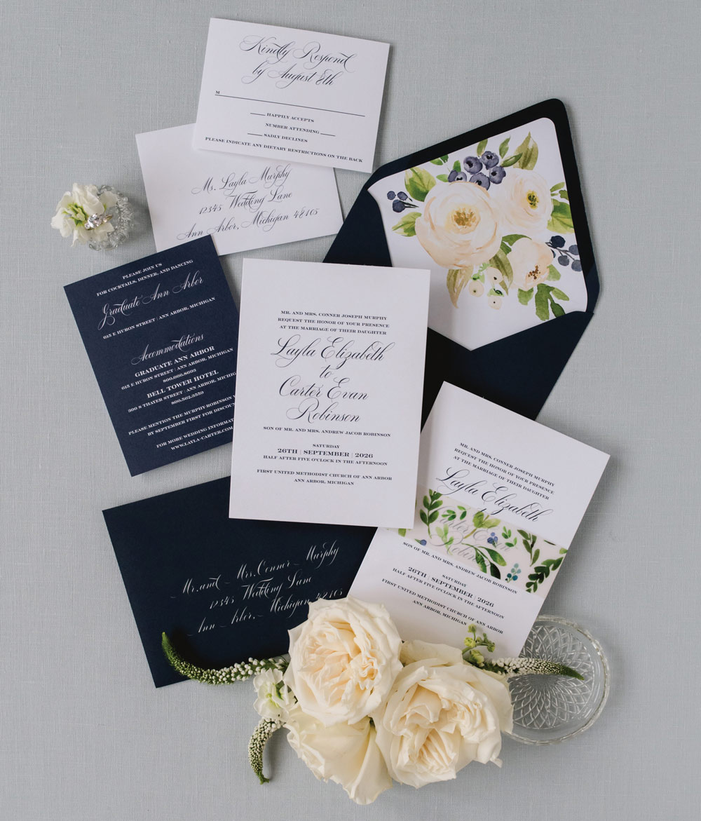 wedding invitations from Rock Paper Scissors